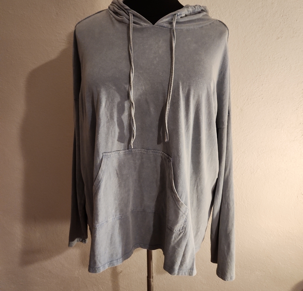 Heyson Women's Hoodie Sweatshirt Light Green Size 3XL